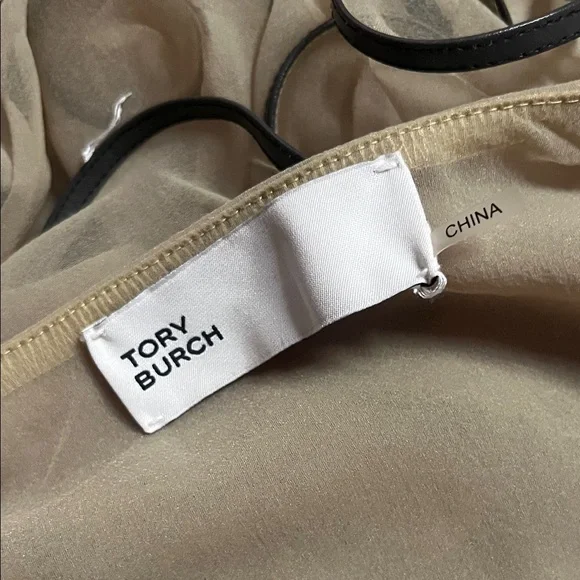 Tory Burch Olive Green Strappy Octopus Mini Dress - Picture 5 of 5